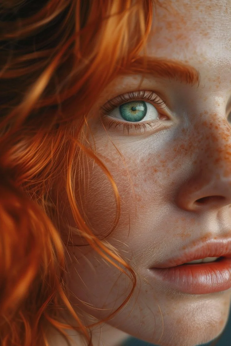 Red Close QT your Beautiful Woman with Red Hair