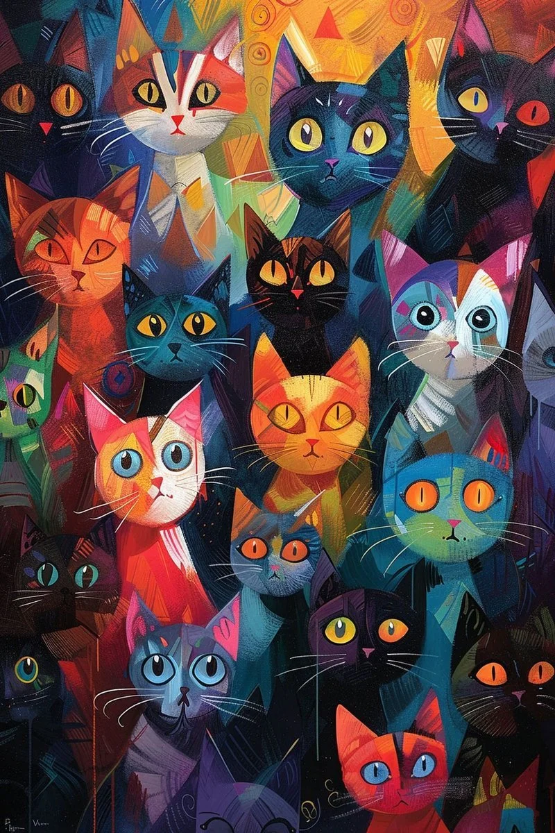 Whimsical Cats