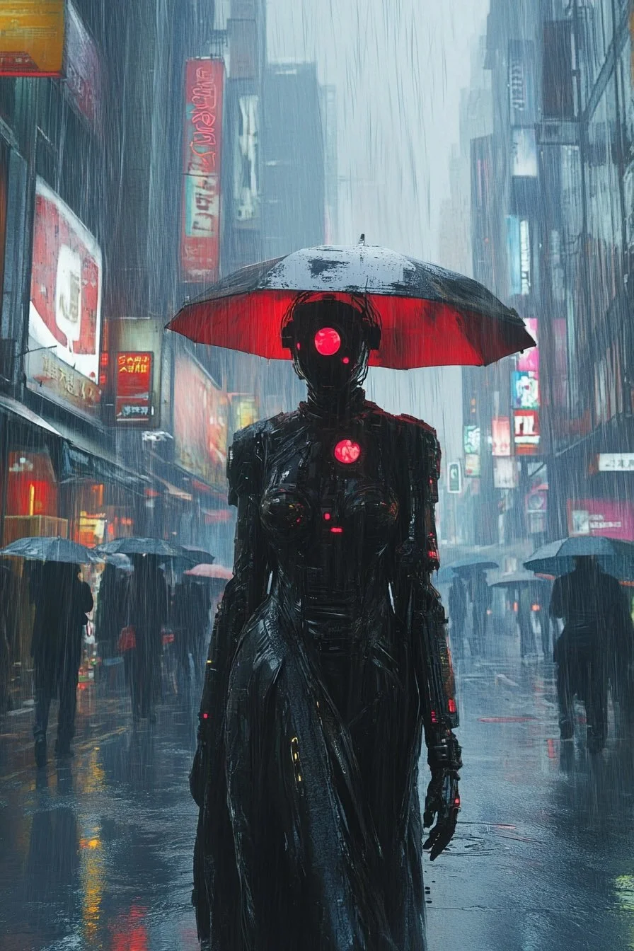 QT your Dystopian Art Promenade in Black