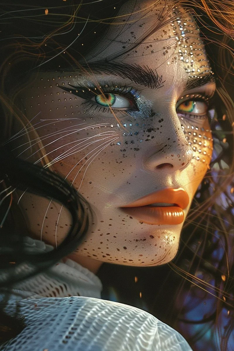 QT your Cat art (sort of) Cat Lady