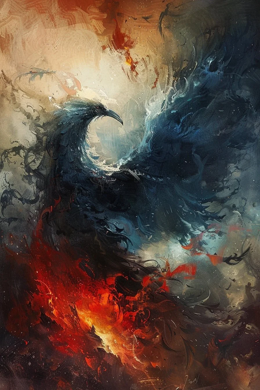 QT with your Wings art  Rising