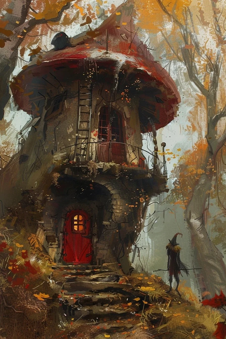 Elf and Mushroom House Challenge