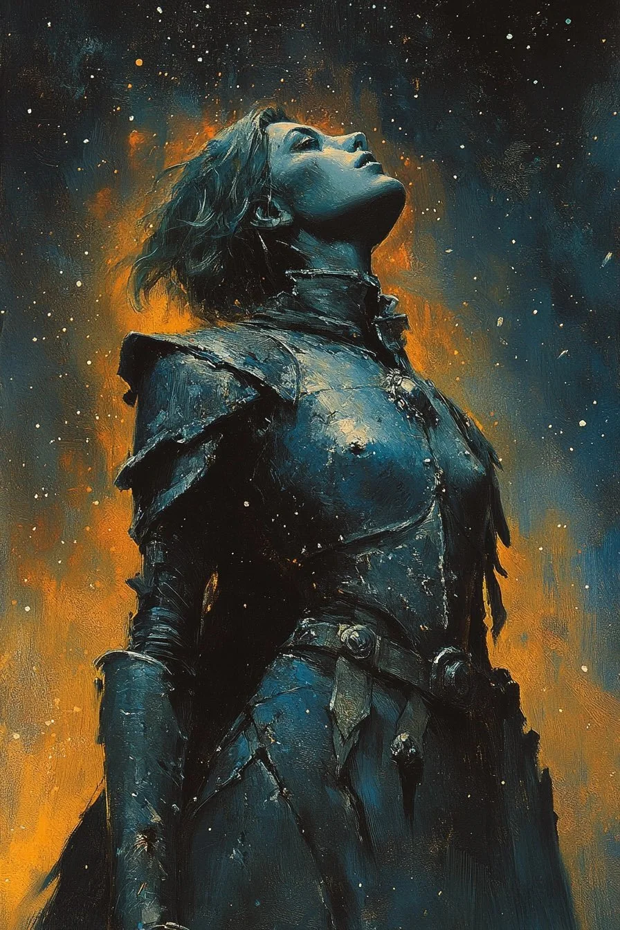 QT your Blue and Orange art Breathe the Cosmos