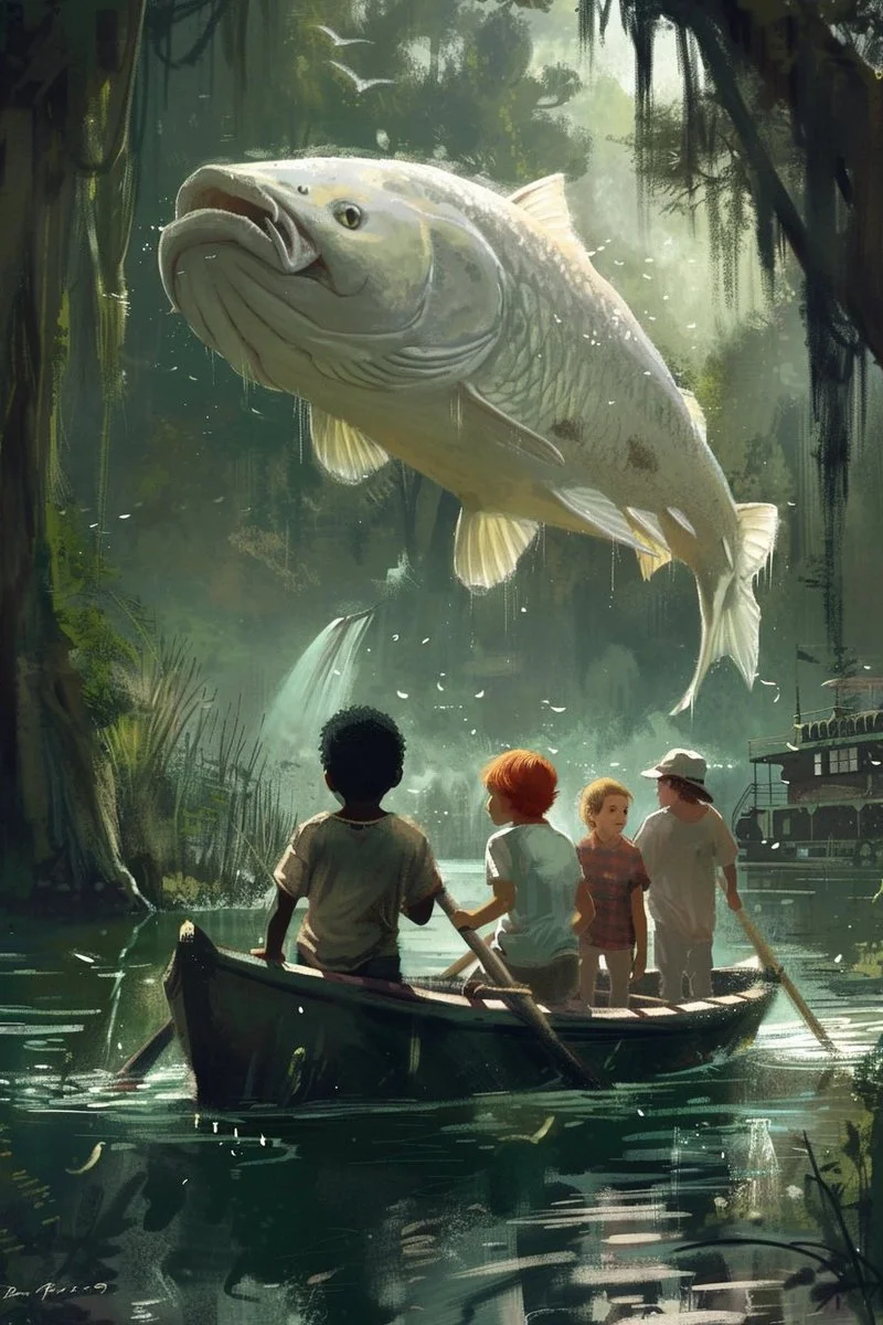Fish Tale (Work for a book cover)