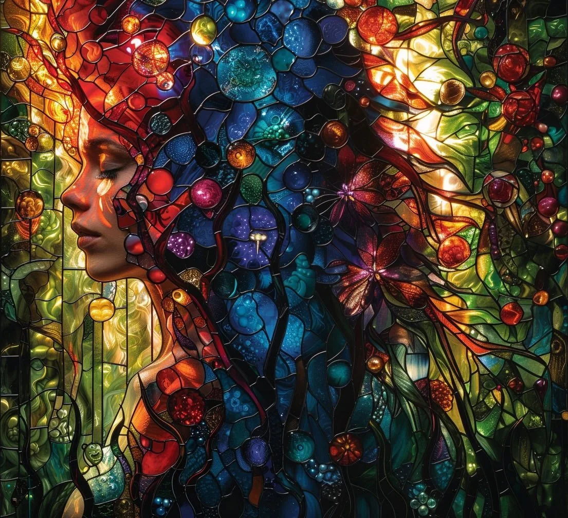Stained Glass Art (AI Theme Challenge)