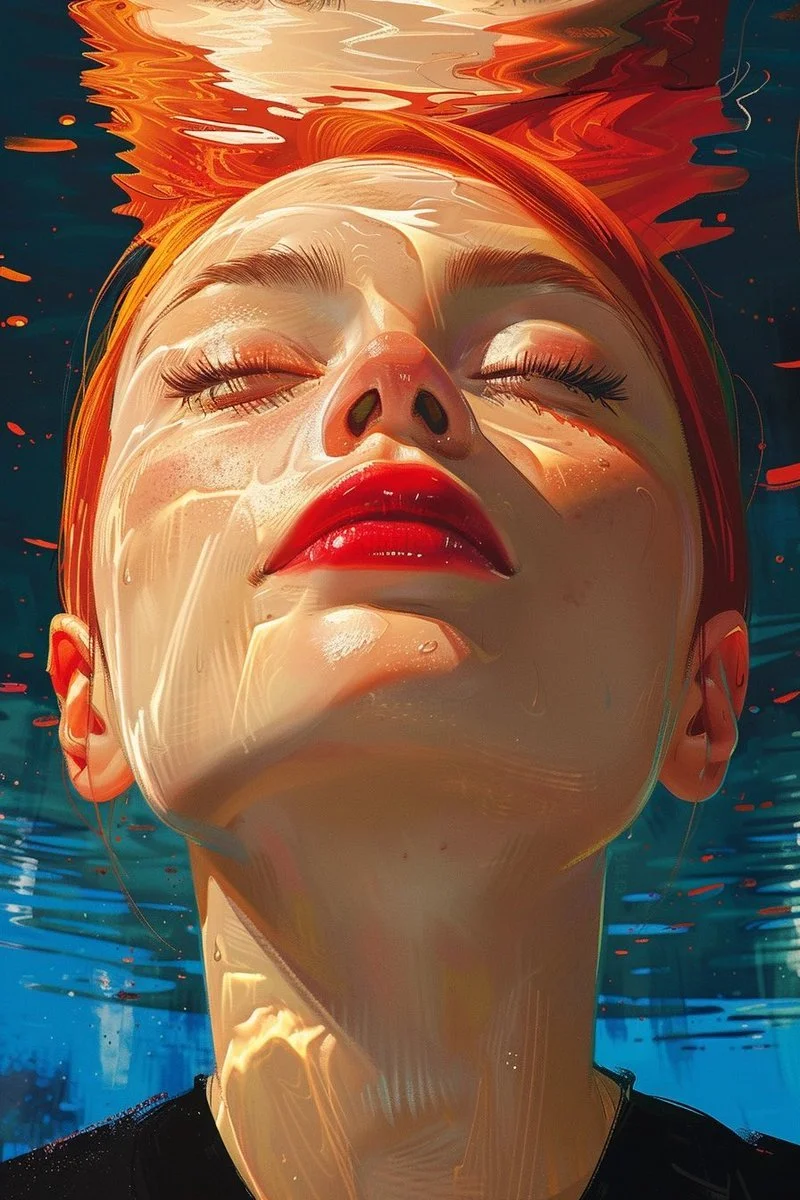 QT your Red lipstick art