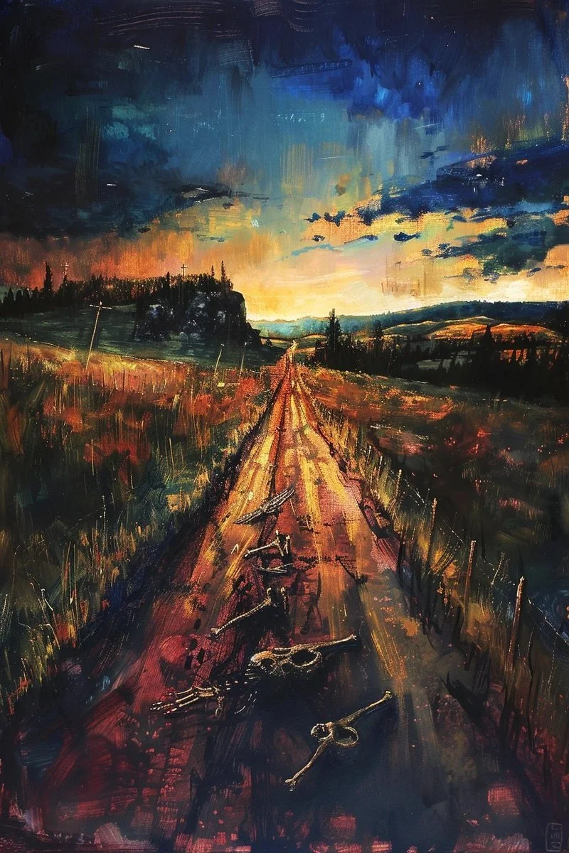 Bones on the Road