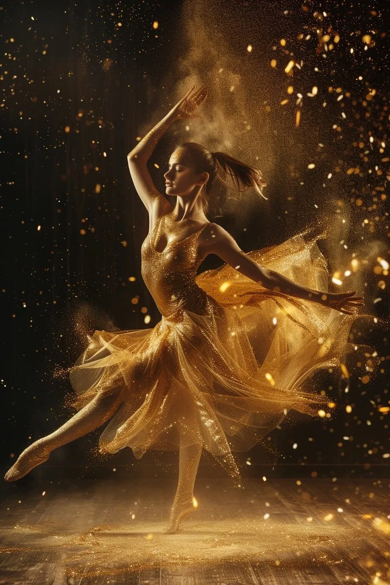 Golden Leap QT your Dance art