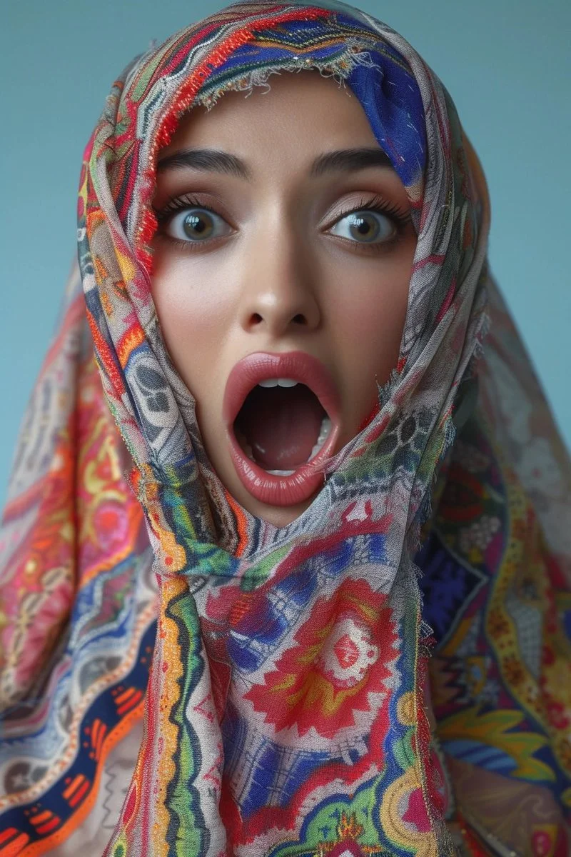 No way! QT a Colorful Portrait