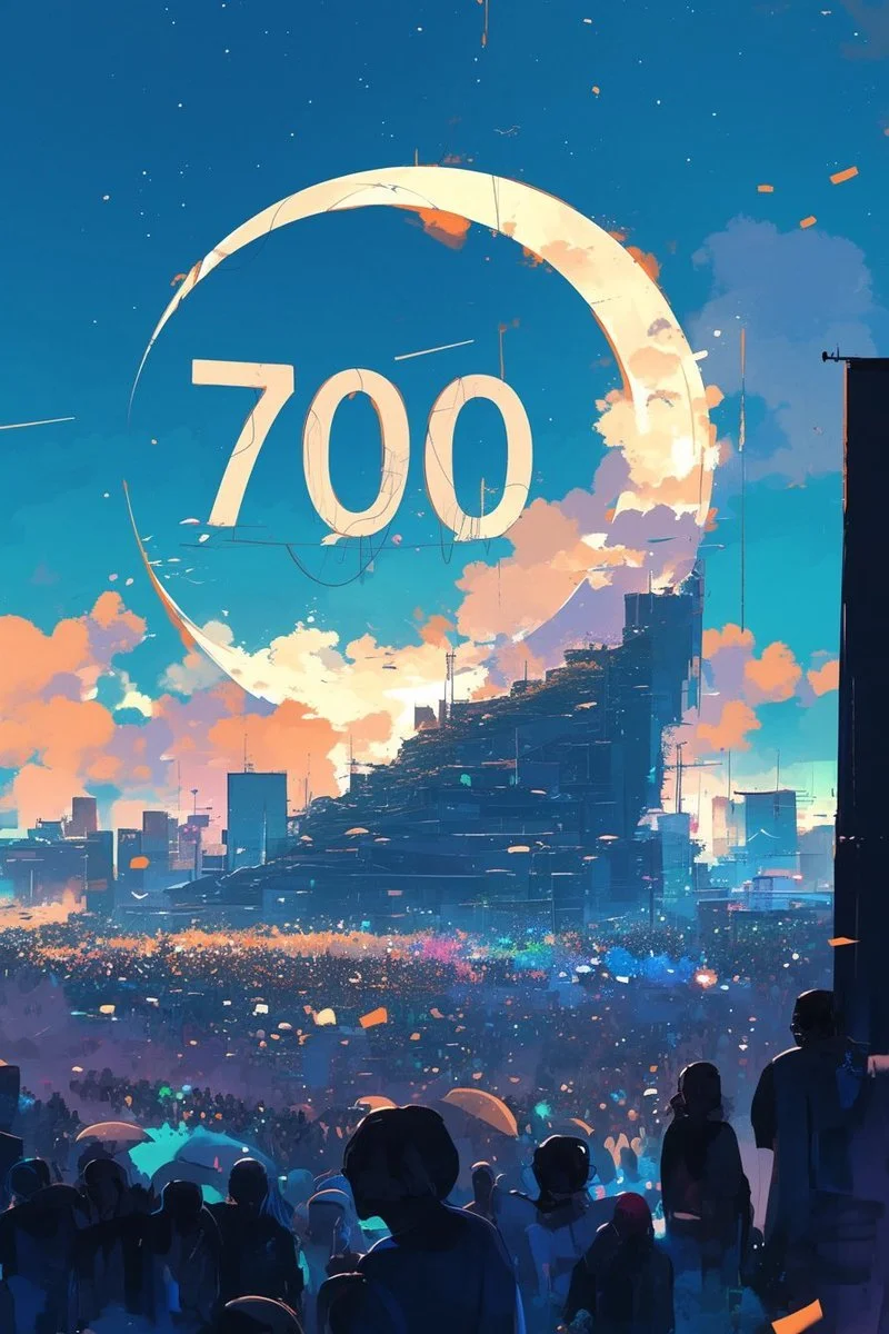 And then there were 700… 🙏🏼 