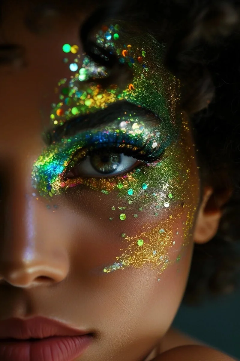 QT your Glitter art