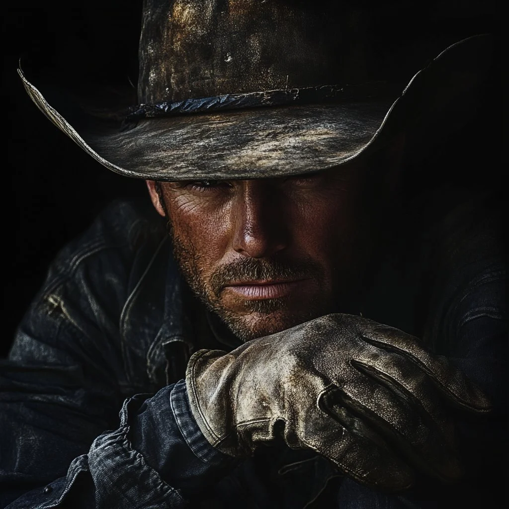 “A cowboy is a man with guts and a horse.”  – William James.jpeg