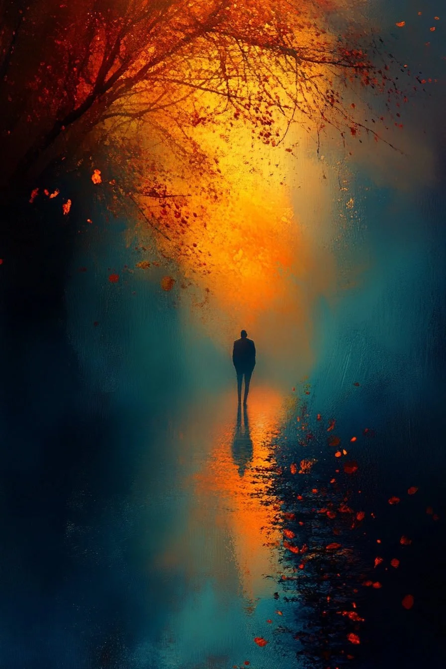 QT with your Blue and Orange art