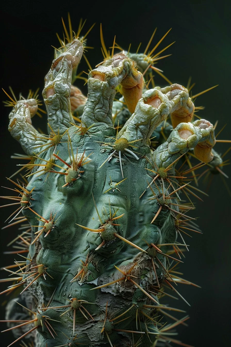 Finger-Cactus (Ouch!)