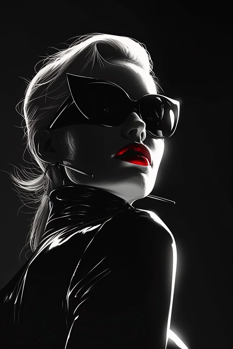 QT your Sunglasses art