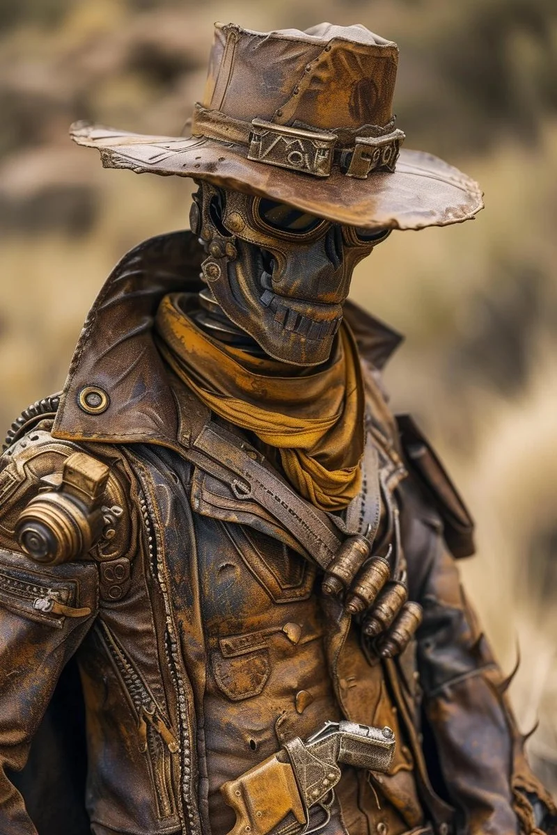 Dystopian Cowboy looking for a Horse (IV)