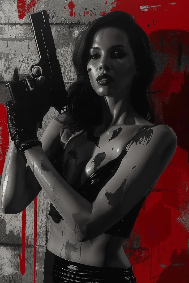 QT your Black & Red art