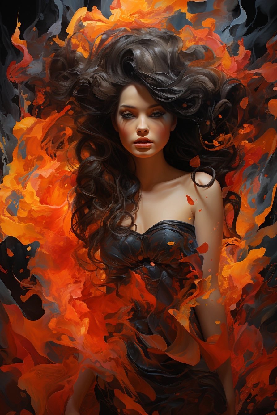 QT your Mysterious Woman art