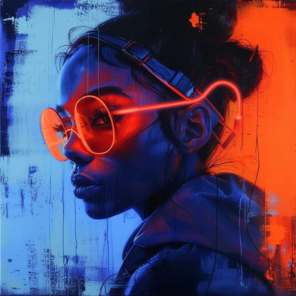 Red (Fluo) Glasses