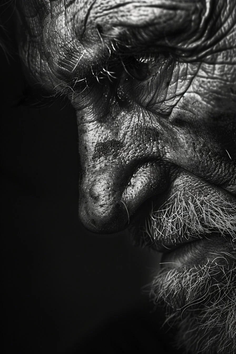 QT with your B&W Portrait Ernest