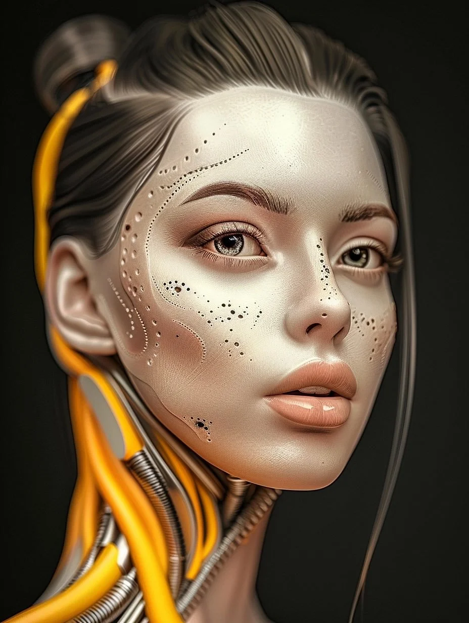 QT with your Yellow and Black art