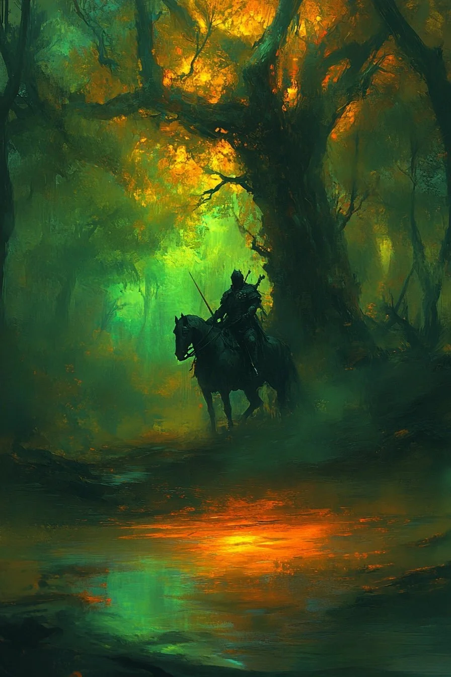 A Ghost in the Woods