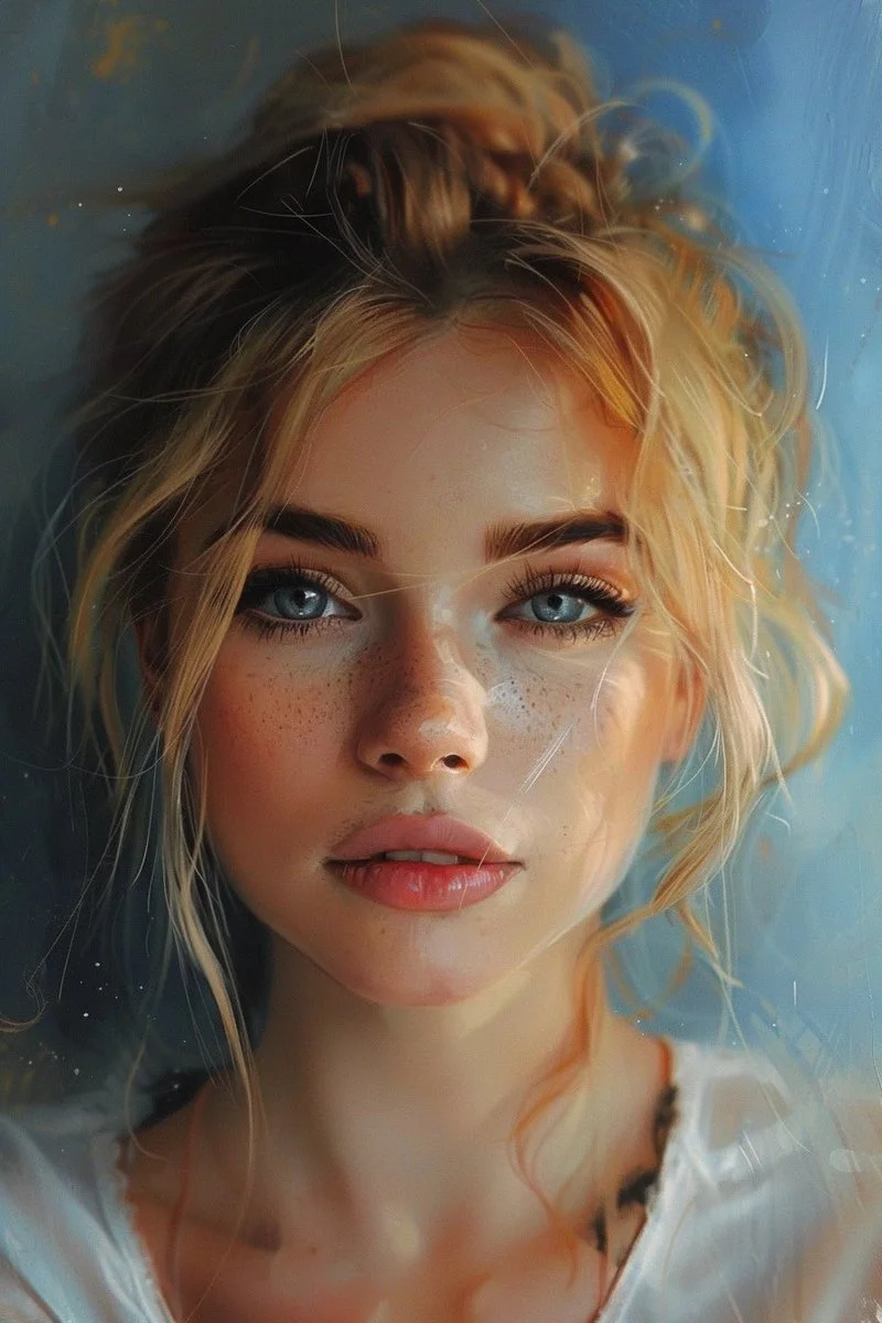 QT your Woman Portrait art