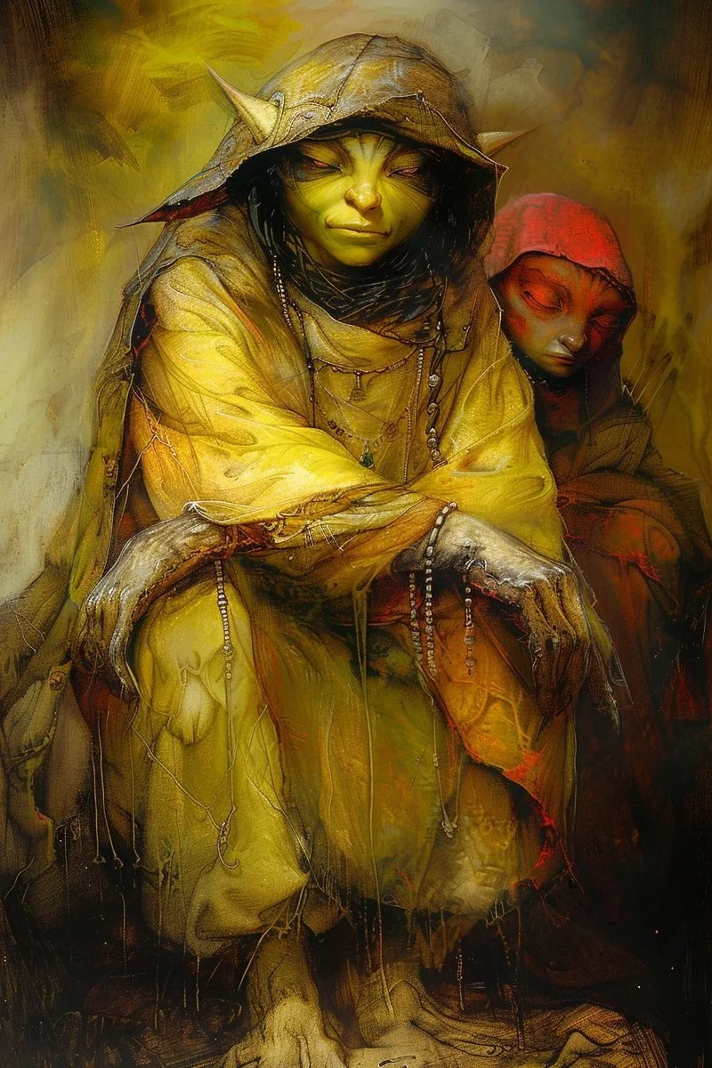 In the Cave of the Oracle