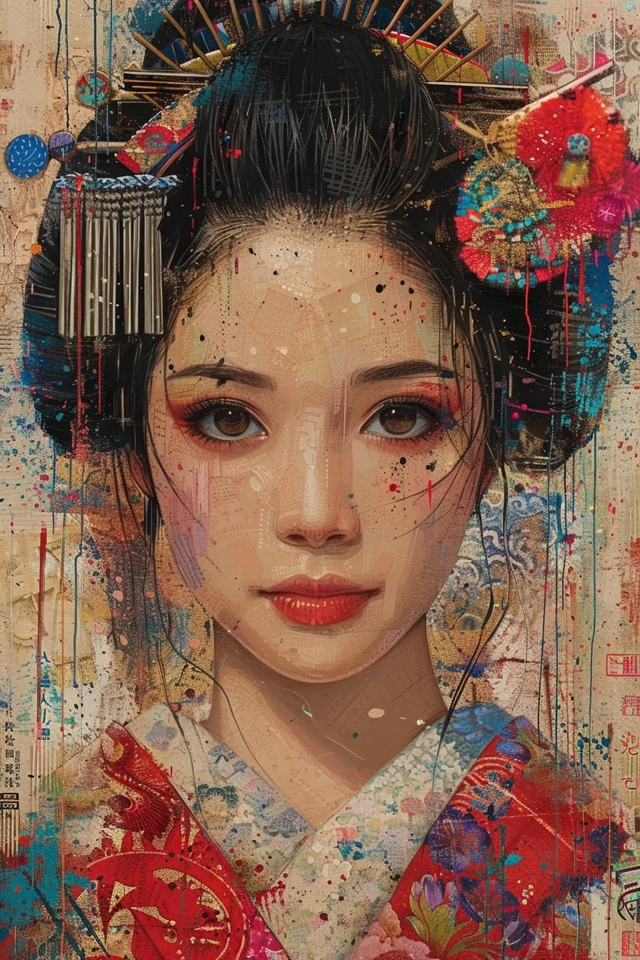 QT your Geisha art