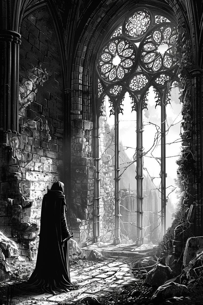 Inside Notre-Dame (Gothic Art Challenge - Entry 2)