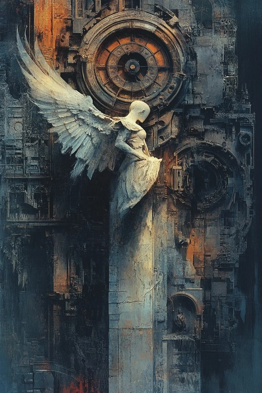QT with your Wings art The Monument