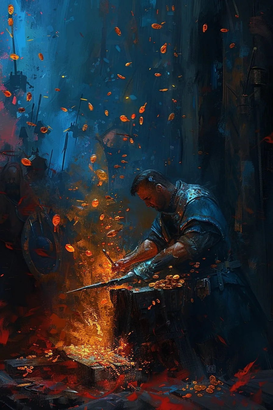 QT with your Medieval Blacksmith art