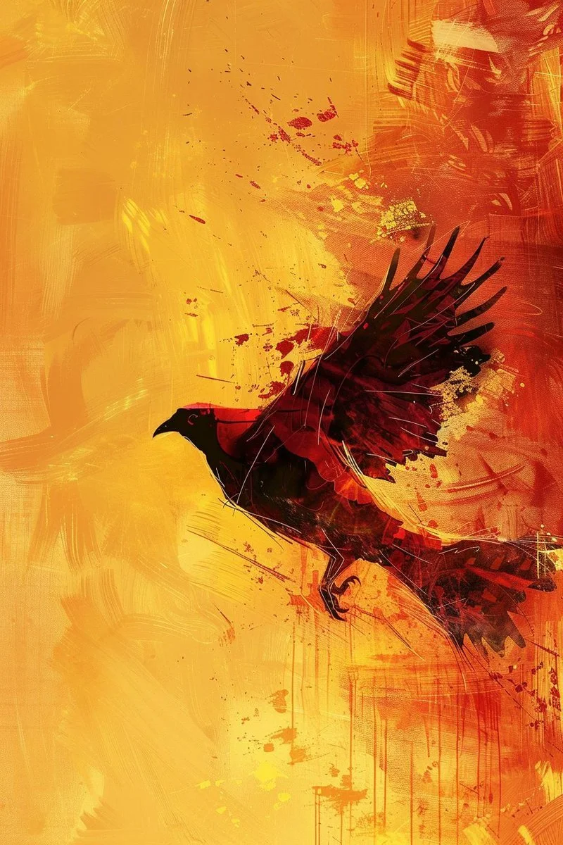 QT your Golden Bird art