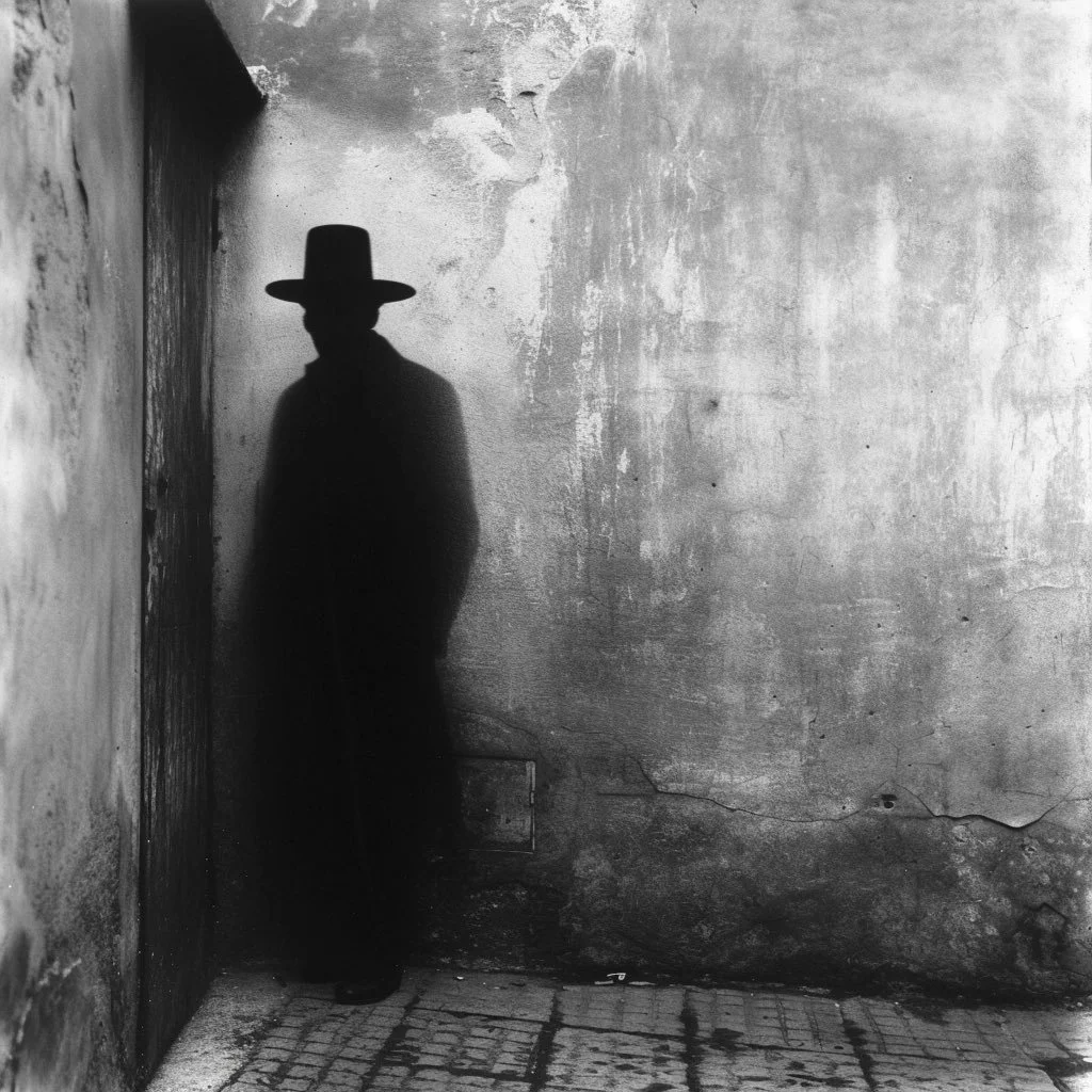 The Invisible Man (II) QT your Black & White art