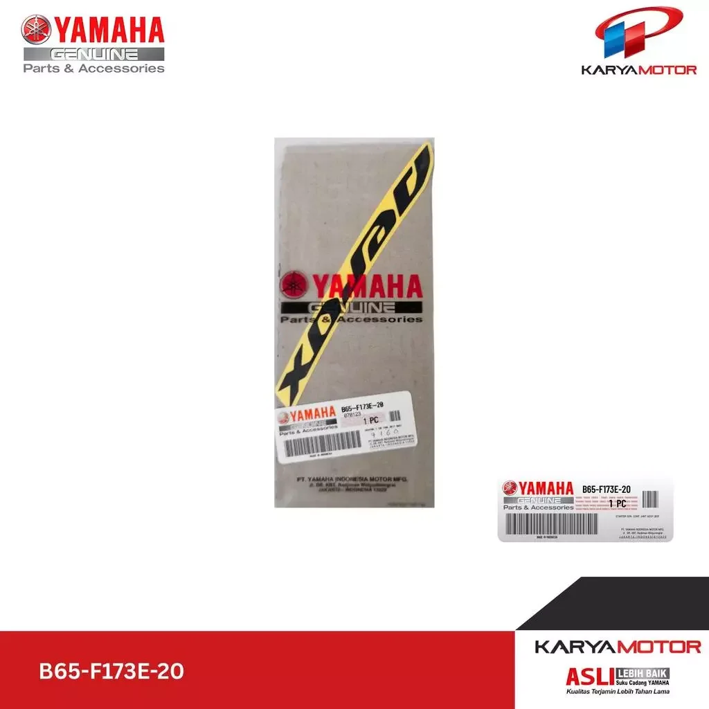Striping Sticker / Graphic 1 (UR YM6 2017) B651 - Yamaha Aerox Old - B65-F173E-20