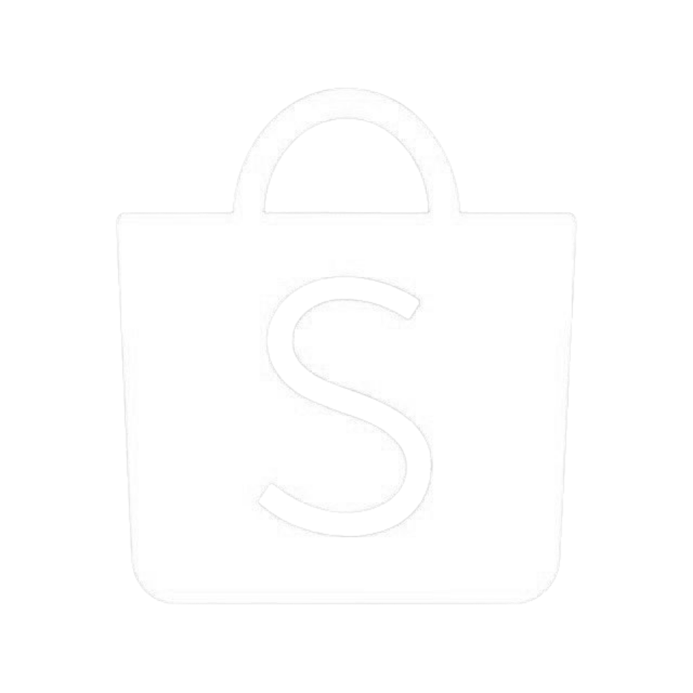 Shopee Logo Black and White