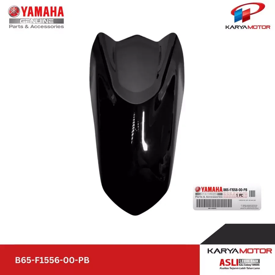 Cover Bodi Spakbor Depan Hitam Glossy / Fender, Front 2 (SM12) B65M - Yamaha Aerox Old - B65-F1556-00-PB