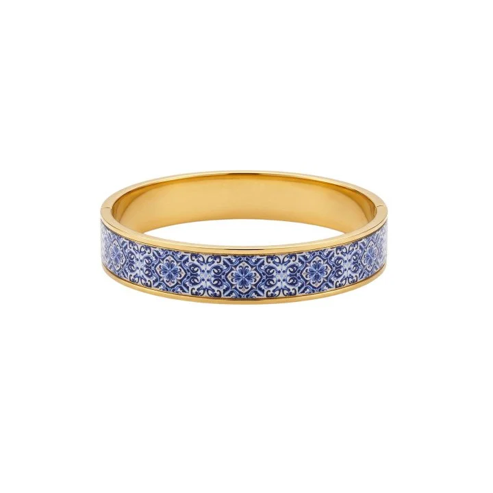 Portuguese Azulejo Bangle Bracelet