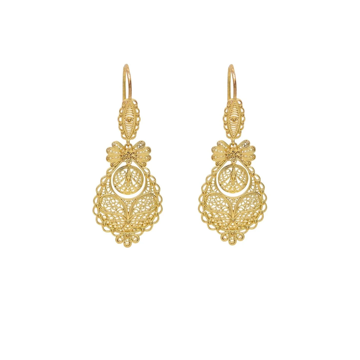 Mini Princesa Filigree Earrings
