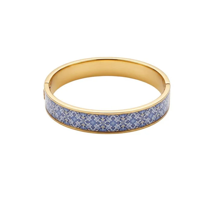 Portuguese Azulejo Bangle Bracelet