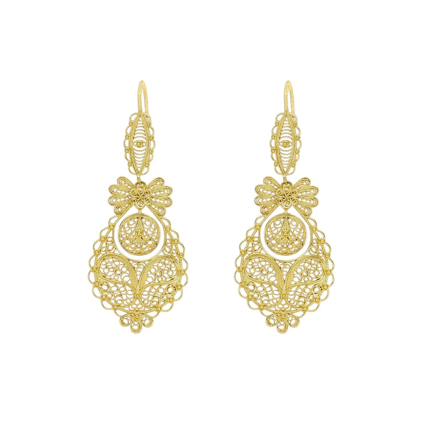 Princesa L Filigree Earrings