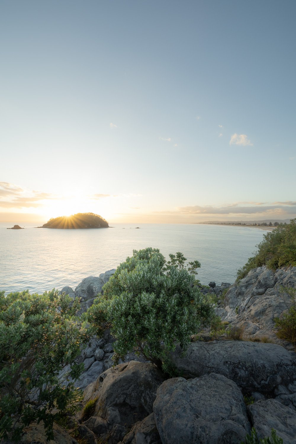 Costal Dawn from the Rocks