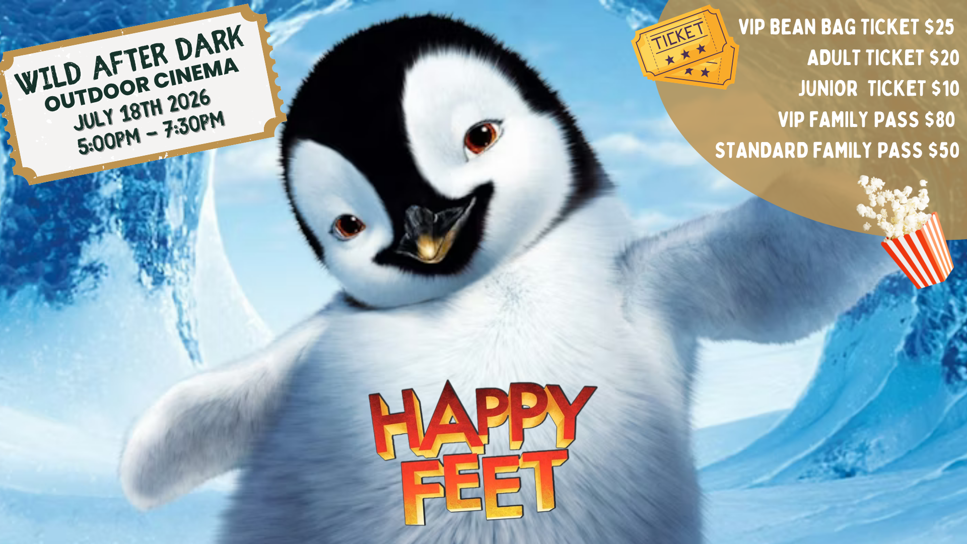 Happy Feet - Outdoor Cinema Night