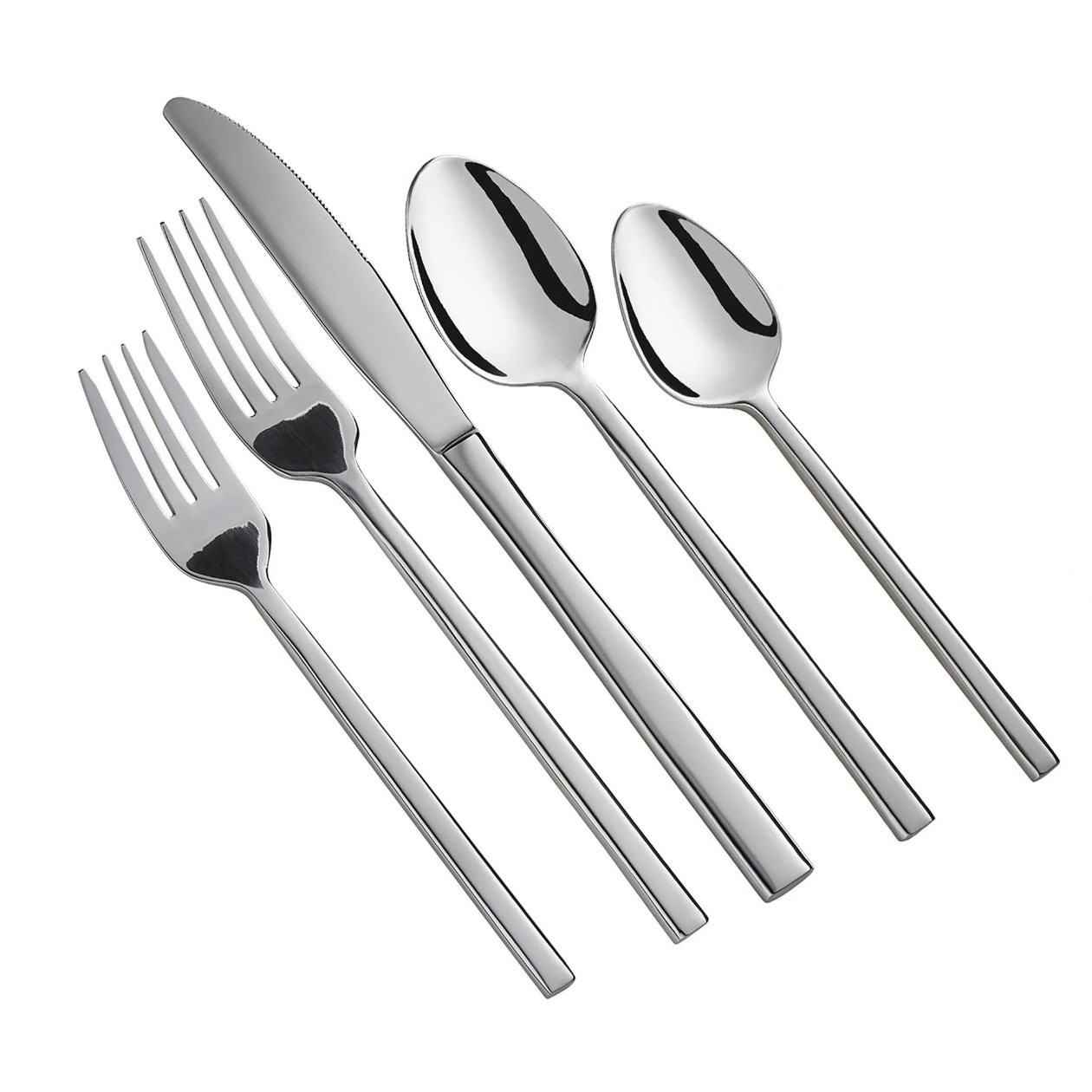 Addison Luxury Silver Flatware Set