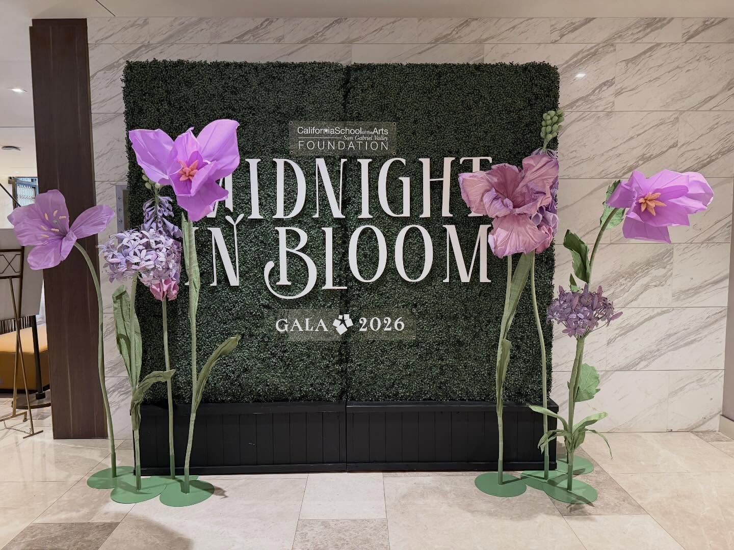 Midnight in bloom with @csartssgv @sheratonhotels #eventproduction #eventdesign #corporateevent #companyevent #lilyandpoppyevent