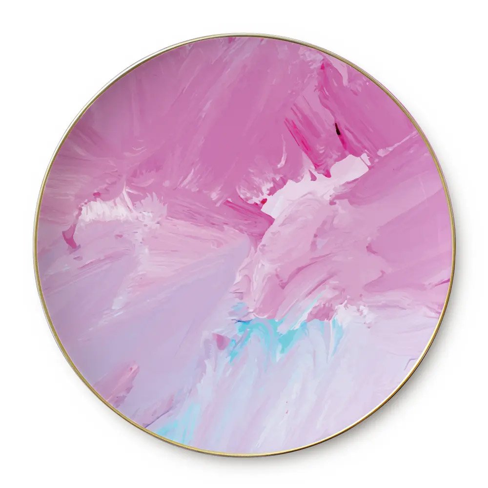 Pink Dinnerware 4-Plate Set Rentals for Events | Dinnerware Rental Los Angeles & Orange County