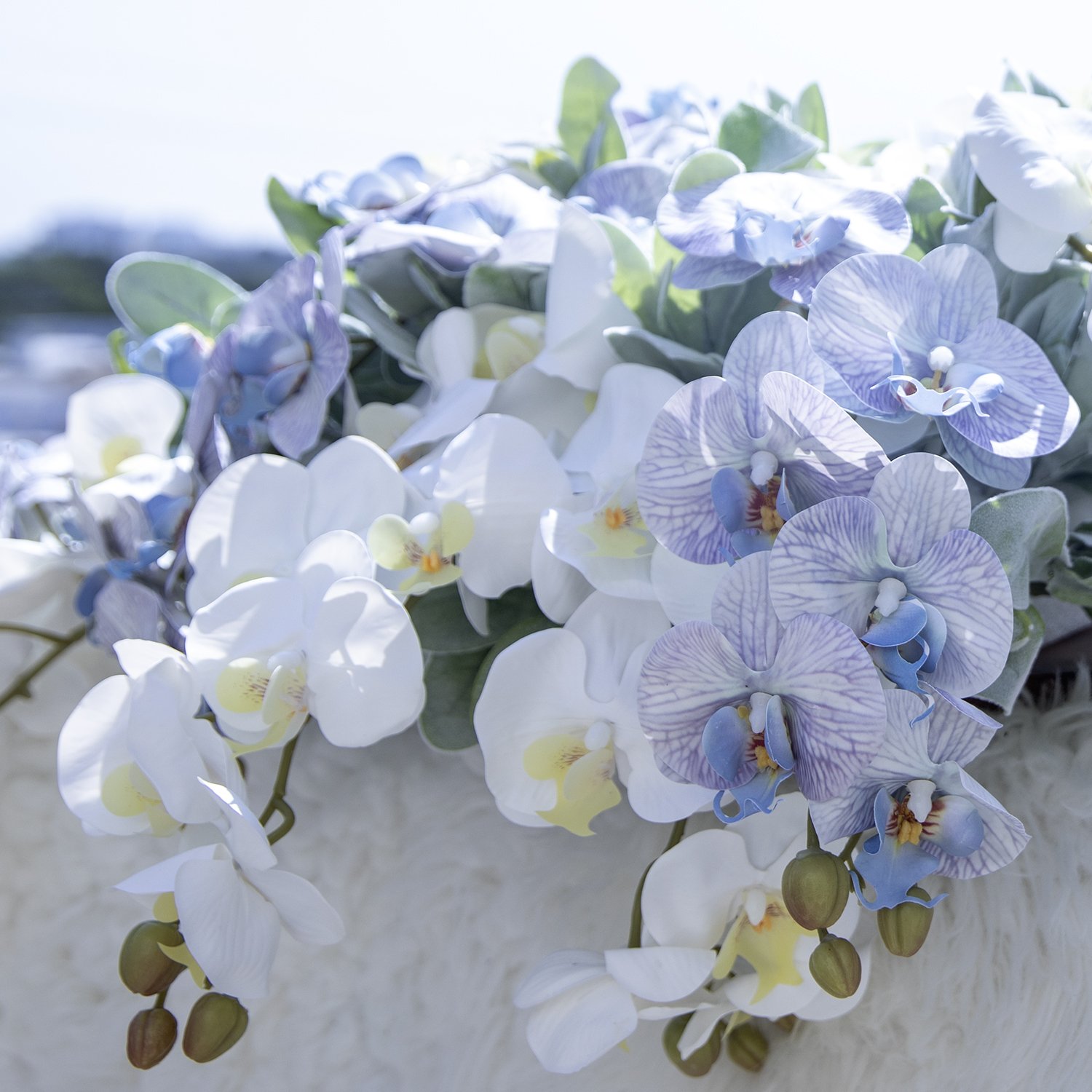 Isla Artificial Sweetheart Table Centerpiece Flowers 02.jpg