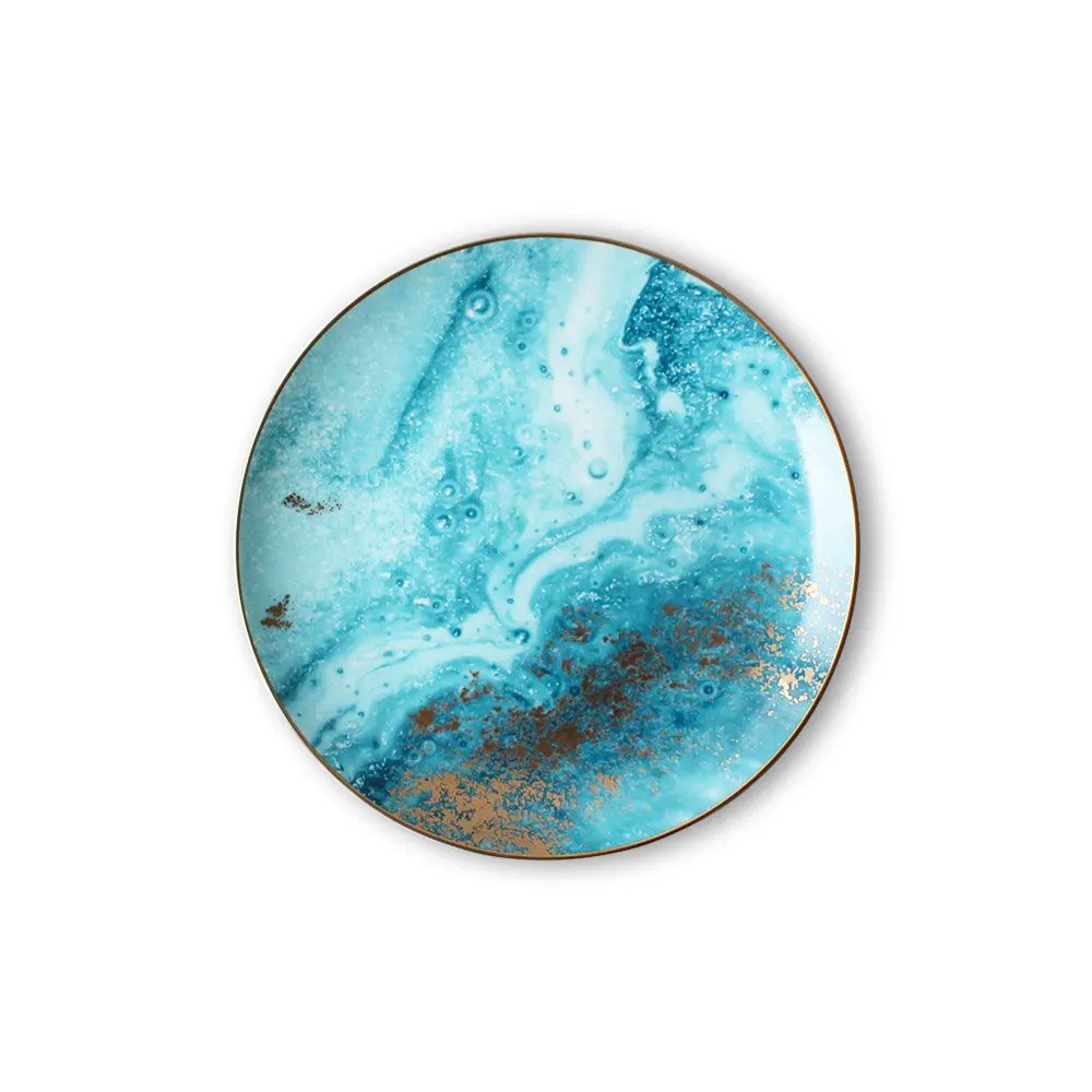 Luxury Blue Dinnerware Rental for Events | Dinnerware Rental Los Angeles & Orange County