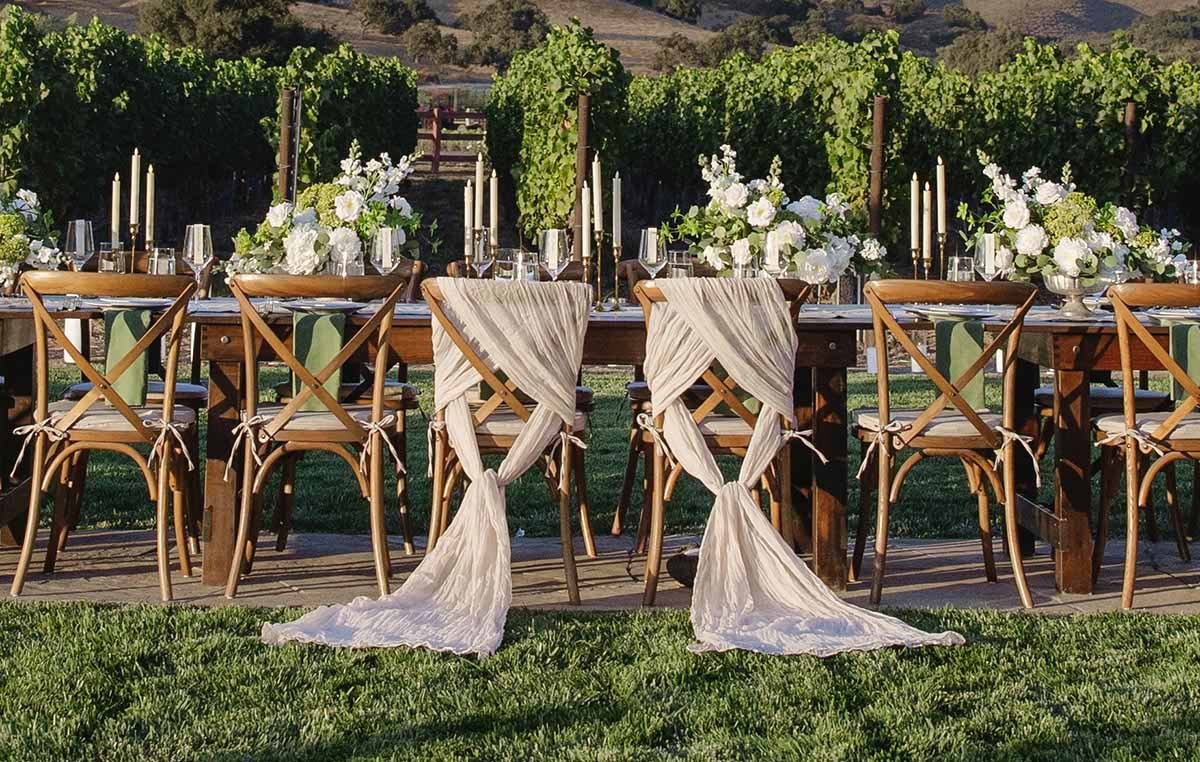 Elegant Wedding Decor Rental in Orange County: Transform Your Big Day