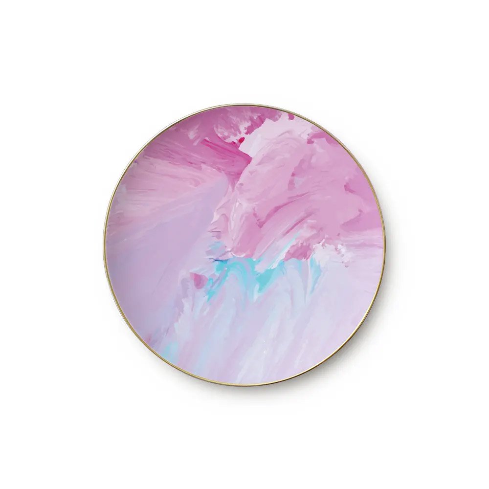 Pink Dinnerware 4-Plate Set Rentals for Events | Dinnerware Rental Los Angeles & Orange County